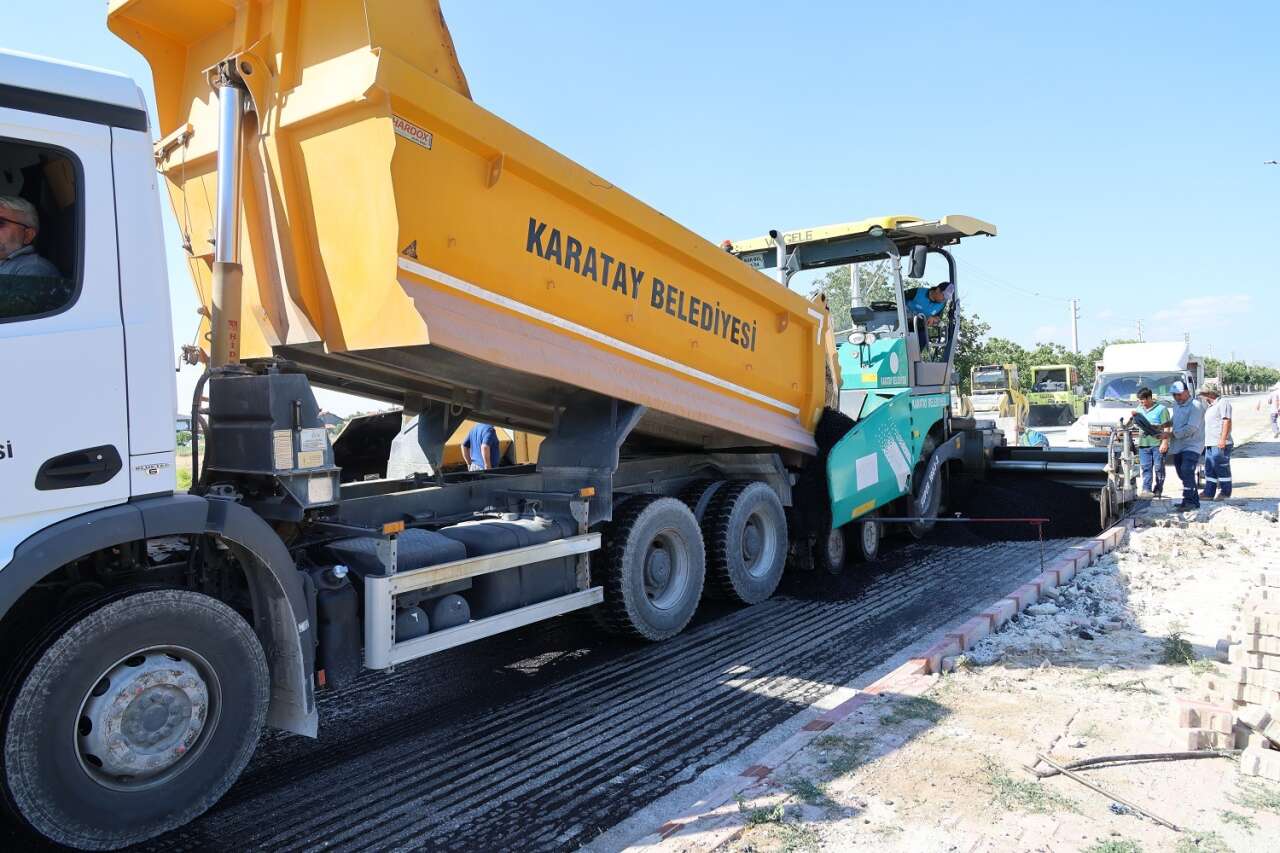 Konya'da ulaşım atağı hız kesmiyor! 1000 metrelik yolda dönüşüm devam ediyor 2
